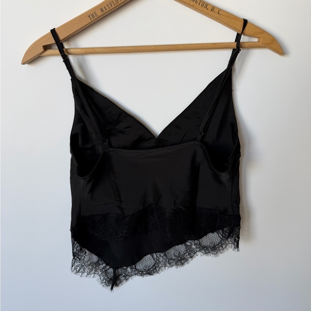 Kimchi Blue Black Lace Trim Tank - Picture 2 of 5